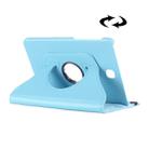 Litchi Texture 360 Degree Rotation Leather Case with multi-functional Holder for Galaxy Tab S2 8.0(Baby Blue) - 1