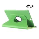 Litchi Texture 360 Degree Rotation Leather Case with multi-functional Holder for Galaxy Tab S2 9.7(Green) - 1