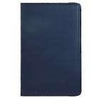 360 Degree Rotatable Litchi Texture Leather Case with 2-angle Viewing Holder for Galaxy Note 10.1 (2014 Edition) / P600, Dark Blue(Dark Blue) - 5