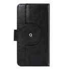 4.3-4.8 Inch Universal Crazy Horse Texture 360 Degree Rotating Carry Case with Holder & Card Slots for iPhone 6 & 6S / Galaxy S4 / S3 / i9500 / i9300(Black) - 3