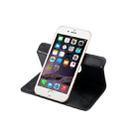 4.3-4.8 Inch Universal Crazy Horse Texture 360 Degree Rotating Carry Case with Holder & Card Slots for iPhone 6 & 6S / Galaxy S4 / S3 / i9500 / i9300(Black) - 6