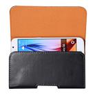 For iPhone X & Galaxy S7 / G930 & S6 Edge / G925 & S6 / G920 & S5 / G900 & Grand DUOS I9082 Smooth Surface Vertical Flip Leather Case Waist Bag with Back Splint - 1