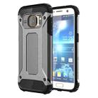 For Galaxy S7 / G930 Tough Armor TPU + PC Combination Case (Grey) - 1