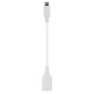 USB-C / Type-C 3.1 Male to USB 3.0 Female OTG Cable, Length: 19cm(White) - 1