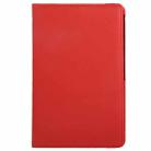360 Degree Rotatable Litchi Texture Leather Case with 2-angle Viewing Holder for Galaxy Tab Pro 10.1 / T520 (Scarlet Red) - 5