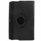 360 Degree Rotatable Litchi Texture Leather Case with 2-angle Viewing Holder for Galaxy Tab Pro 10.1 / T520(Black) - 6