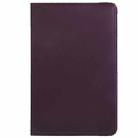 360 Degree Rotatable Litchi Texture Leather Case with 2-angle Viewing Holder for Galaxy Tab Pro 10.1 / T520 (Dark Purple) - 5