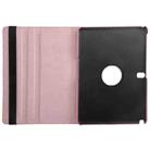 360 Degree Rotatable Litchi Texture Leather Case with 2-angle Viewing Holder for Galaxy Tab Pro 10.1 / T520(Pink) - 4