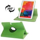 360 Degree Rotatable Litchi Texture Leather Case with 2-angle Viewing Holder for Galaxy Tab Pro 10.1 / T520(Green) - 1