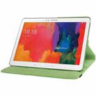 360 Degree Rotatable Litchi Texture Leather Case with 2-angle Viewing Holder for Galaxy Tab Pro 10.1 / T520(Green) - 3