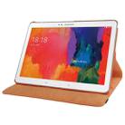 360 Degree Rotatable Litchi Texture Leather Case with 2-angle Viewing Holder for Galaxy Tab Pro 10.1 / T520(Orange) - 3