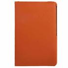 360 Degree Rotatable Litchi Texture Leather Case with 2-angle Viewing Holder for Galaxy Tab Pro 10.1 / T520(Orange) - 5