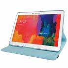 360 Degree Rotatable Litchi Texture Leather Case with 2-angle Viewing Holder for Galaxy Tab Pro 10.1 / T520(Baby Blue) - 3
