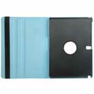 360 Degree Rotatable Litchi Texture Leather Case with 2-angle Viewing Holder for Galaxy Tab Pro 10.1 / T520(Baby Blue) - 4
