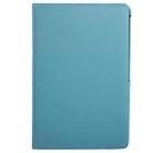 360 Degree Rotatable Litchi Texture Leather Case with 2-angle Viewing Holder for Galaxy Tab Pro 10.1 / T520(Baby Blue) - 5