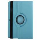 360 Degree Rotatable Litchi Texture Leather Case with 2-angle Viewing Holder for Galaxy Tab Pro 10.1 / T520(Baby Blue) - 6
