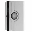 360 Degree Rotatable Litchi Texture Leather Case with 2-angle Viewing Holder for Galaxy Tab Pro 10.1 / T520(White) - 6