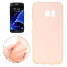 For Galaxy S7 / G930 0.3mm Ultrathin Translucent Color PP Protective Cover Case (Orange) - 1