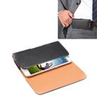 Crazy Horse Texture Vertical Flip Leather Case / Waist Bag with Back Splint for Galaxy S4 / i9500 - 1
