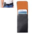 Crazy Horse Texture Vertical Flip Leather Case / Waist Bag with Back Splint for Galaxy S4 / i9500 - 1