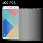 100 PCS for Galaxy A9 / A900 0.26mm 9H Surface Hardness 2.5D Explosion-proof Tempered Glass Screen Film - 1