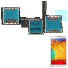 For Galaxy Note III / N9002 / N9009 High Quality SIM Card Socket Flex Cable - 1
