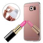 For Galaxy S7 Edge / G935 Plating Mirror TPU Protective Case(Rose Gold) - 1