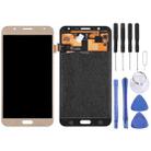 LCD Screen and Digitizer Full Assembly (OLED Material ) for Galaxy J7 / J700, J700F, J700F/DS, J700H/DS, J700M, J700M/DS, J700T, J700P(Gold) - 1