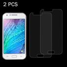 2 PCS for Galaxy J3 / J3109  / J320 (2016) 0.26mm 9H Surface Hardness 2.5D Explosion-proof Tempered Glass Screen Film - 1