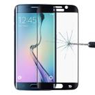 0.3mm 9H Surface Hardness 3D Curved Surface Full Screen Cover Explosion-proof Tempered Glass Film for Galaxy S6 Edge+ / G928(Black) - 1