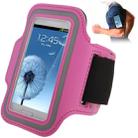 Sports Armband Case with Earphone Hole for Galaxy SIII mini/ i8190 , Galaxy Trend Duos / S7562 (Pink) - 1