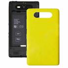 Original Housing Battery Back Cover + Side Button for Nokia Lumia 820(Yellow) - 1