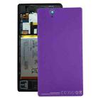 Aluminium  Battery Back Cover for Sony Xperia Z / L36h(Purple) - 1