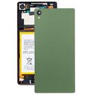 Original Glass Housing Back Cover for Sony Xperia Z3 / D6653(Green) - 1