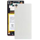 Original Glass Housing Back Cover for Sony Xperia Z3 / D6653(White) - 1