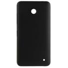 Original Back Cover ( Frosted Surface) for Nokia Lumia 630(Black) - 1