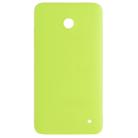 Original Back Cover ( Frosted Surface) for Nokia Lumia 630 (Fluorescent Green) - 1