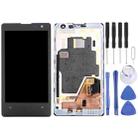 LCD Display + Touch Panel with Frame  for Nokia Lumia 1020(Black) - 1