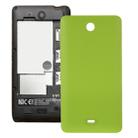 Frosted Surface Plastic Back Housing Cover for Microsoft Lumia 430(Green) - 1