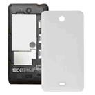 Frosted Surface Plastic Back Housing Cover for Microsoft Lumia 430(White) - 1