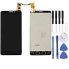 OEM LCD Screen for Alcatel One Touch Idol X / 6040 / 6040A with Digitizer Full Assembly (Black) - 1