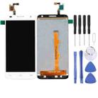 OEM LCD Screen for Alcatel One Touch Idol 2 Mini S / 6036 / 6036Y with Digitizer Full Assembly (White) - 1