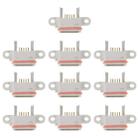 10 PCS Charging Port Dock Connector  for Xiaomi Mi 4(White) - 1