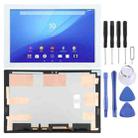 Original LCD Screen for Sony Xperia Z4 Tablet / SGP771 with Digitizer Full Assembly(White) - 1