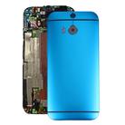 Back Housing Cover for HTC One M8(Blue) - 1
