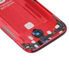 Back Housing Cover for HTC One M8(Red) - 4
