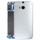 Back Housing Cover for HTC One M8(Silver) - 1