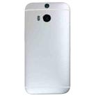 Back Housing Cover for HTC One M8(Silver) - 2