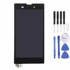 LCD Display + Touch Panel  for Sony Xperia T3(Black) - 1