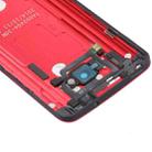 Back Housing Cover for HTC One M7 / 801e(Red) - 5